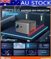 ✅AU Projector hy350 Android 11 4K HD Wifi 6 2+32GB Bluetooth Portable Cinema