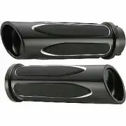 Arlen Ness Deep Cut Comfort Series Hand Grips Black for Harley TBW 0630-0977