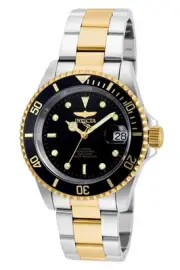 Men's 8927OB Pro Diver Analog Display Japanese Automatic Two Tone Watch