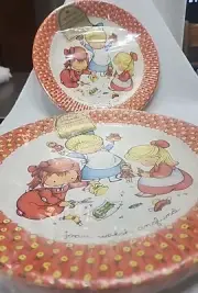 16 Joan Walsh Anglund Paper Plates 2 Pkgs HALLMArK Mint Unopened 7" & 9" Sealed
