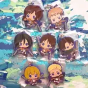Shingeki no Kyojin Attack on Titan - Rubber Strap - Eren Levi Mikasa Erwin Armin