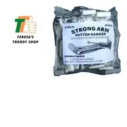 5" 25 Pack Heavy Duty Hidden Rain Gutter Bracket Hook Hangers With Clip