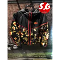 在飛比找蝦皮購物優惠-S.G NIKE NSW WINDRUNNER FLORAL