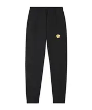 'Boke Flower' embroidered jogpants in cotton S,XL,L,M,XXL black