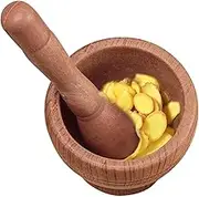 Mortar and Pestle Set, Spices Grinder Manual Garlic Crusher, Seasoning Tools, Home Gadgets, Food Grinder, Make Fresh Guacamole, Salsa, Pesto at Home