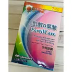 《藥局出貨》孕哺兒 肌醇+葉酸 孕育膠囊 60粒/盒 準備懷孕期適用