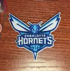 Charlotte Hornets Patch 3x3" NBA Basketball Buzz City Embroidery Iron On