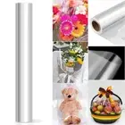 Clear Cellophane Wrap RollUnfolded Wide 34 Inch 100 Ft Long 3 Mil Thick Baske...