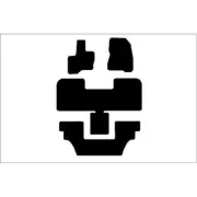 Custom Fit Carpet Floor Mats For 2009-2010 Ford Flex (for: Ford)