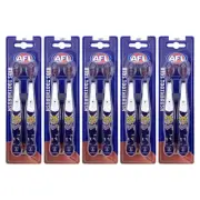 10pc AFL Mascot Fremantle Dockers Kids/Children Soft Bristles Toothbrush 3y+