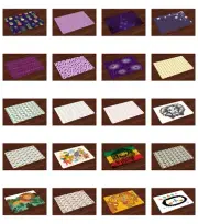 Ambesonne Place Mats 4 Piece Set No Wrinkle Placemats Dining Room Kitchen Table