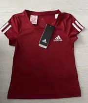 Adidas Red Top Kids Size 5-6 Years Climacool