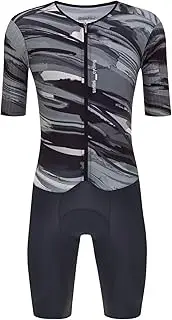 サンティーニ(SANTINI) 5S851YC3MADSSV2 Men's Cycling Aero Suit, Lightweight, Breathable, C3 Seat Pad, Thigh Grippers, Back Pockets
