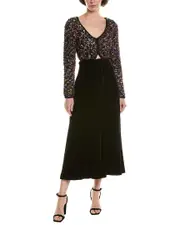 Sea NY Ceres Crochet Wool & Silk-Blend Midi Dress