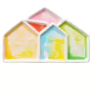 Porcelain Watercolor Palette House Artist Professional Ceramic Palette