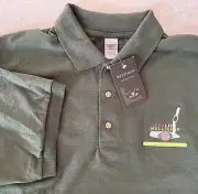 Mulligan Gift Store Myrtle Beach “Legalize Mulligans” SS Polo Shirt Green XL