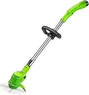 SHTFFW Lawn Mower, Mini Lawn Mower with Steel Blade, Battery Lawn Mower for Garden and Farmland