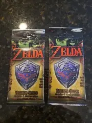 2016 Enterplay Legend of Zelda 2 Sealed Packs Of Trading Cards