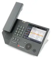 Polycom CX700 IP VoIP Touch Screen Business Office Desk Phone with Power Supply