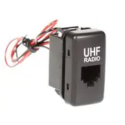 Aerpro UHF Radio Microphone RJ45 Pass Through Connector Suit Toyota ARJ45NTO6
