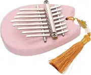 HAMPPLIES Professional Kalimba Portable Mini Piano Acrylic Finger Piano for Travel Music Education for Ages