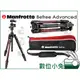 數位小兔【Manfrotto Befree Advanced 鋁合金旋鎖三腳架套裝 紅】8kg 載重 球型雲台 公司貨