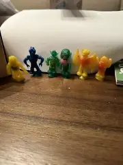 Vintage Rubber Uglies Jigglers with Suction Cup Base Diener Style Alien Monsters