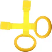 GLSTOY 2pcs Pull Rings Sturdy Crib Hanging Rings for Walking Assistance Multi Functional Hand Pulled Tools Safe and Durable Design for Motor Skill Development