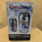 Coors Light 1073583 Coors Light 8 Can Portable Mini Fridge, 12V DC 110V AC New