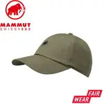 【MAMMUT 長毛象 BASEBALL CAP 經典棒球帽《綠鬣蜥》】1191-00051/鴨舌帽/休閒帽/老帽/遮陽帽