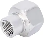 1/2in NPT Female to 1in NPT Female Hex Coupling Adapter Pipe Fittings for Plumbing Hardware