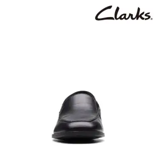 【Clarks】女鞋Sarafyna Freva 美好生活素面微方頭樂福鞋 平底鞋(CLF74827D)