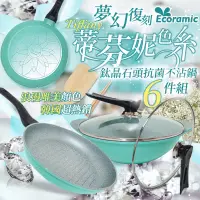 在飛比找蝦皮購物優惠-廠商現貨韓國 Ecoramic鈦晶石頭抗菌不沾鍋Tiffan