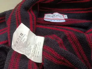 義大利品牌Max Mara~MAX&CO條紋毛衣