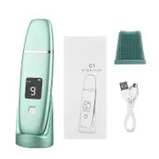 Ultrasonic Skin Scrubber Vibration EMS Ion Face Cleanser Blackhead Remover Peeling Pore Cleaner Facial Lifting Shovel Machine