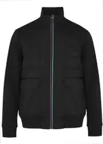 PS Paul Smith Quilted Shell and Jersey Jacket - Black - Xxl XXL