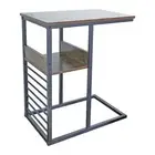 Randy & Travis Machinery Sofa Side End Table Wooden Shelf Couch Living Nightstan