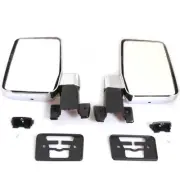 CHROME MIRROR FIT TOYOTA LANDCRUISER 60 70 75 Series FJ60 HJ60 61 FJ62 FJ75 FJ70