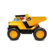 Construction Toys Play and Ride Transforming Steel Dump Truck - Ride on or Clas