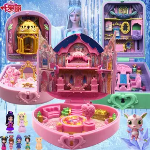 葉羅麗仙子寶石盒子娃娃屋玩具盒女孩夜蘿莉精靈夢花蕾堡浮云樓