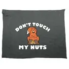 Dont Touch My Nuts Squirrel - Novelty Tea Towel cleaning cloth Dish Kitchen Gift