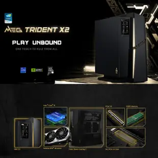 MSI MEG Trident X2 13-220TW i9 電競主機 PC主機 桌機 桌上型電腦 2TB MSI471