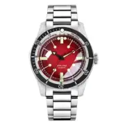 40mm Tandorio Wine red Dial NH35 Automatic Mens Watch Sapphire glass Ceramic