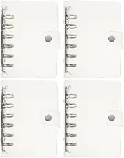STOBOK Sets Journal Notebook Bundle Hole PVC Cover Lightweight Non-Slip Notebook Protector Diary Inner Core Cover Pcs
