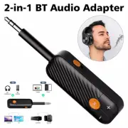 2in1 Bluetooth5.3 Receiver Transmitter Wireless 3.5mm AUX Audio Adapter Home Car