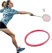 Badminton String | 0.7MM/22GA High Flexibility Racket String Replacement,Badminton Racket Repair Cord 10m for Training
