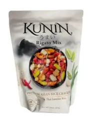 KUNIN Rigato mix, premium Asian rice crackers, made with Thai jasmine rice, 20 o