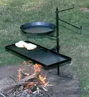 Hillbilly campfire firepit swing over away BBQ KIT2 (No bag) Made in Aussie