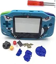 Replacement Housing Shell Case Cover Skin Button for Gameboy Advance GBA Console Color Clear