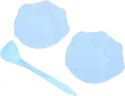 Happyyami 1 Set Pet Can Lid Spoon Can Lids Scoops Replaceable Can Lid Can Lid for Dog Food Cat Food Tin Lids Wear-resistant Cat Food Cover Household Food Lid Household Cat Food Cover Blue
